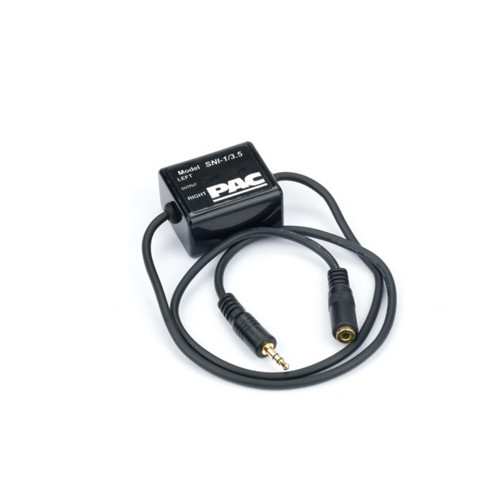 PAC Audio SNI-1/3.5 Ground Loop Isolator With 3.55mm Plugs - Open Box