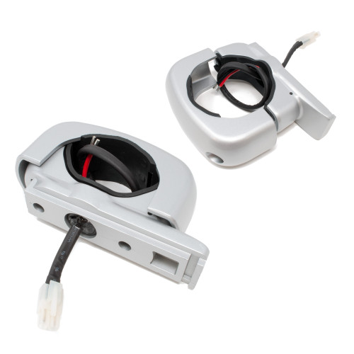Wet Sounds ADPTC3-F-SILVER Fixed Silver Aluminum Clamps for REV and ICON series speakers (pair) - Used, Very Good