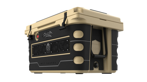 Wet Sounds Stealth SHIVR-55-TAN Tan High Output Audio Cooler Speaker System & Gator Step Kit