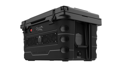 Wet Sounds Stealth SHIVR-55-BLK Black High Output Audio Cooler Speaker System & Gator Step Kit