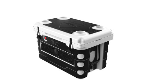 Wet Sounds Stealth SHIVR-55-WHT White High Output Audio Cooler Speaker System & Gator Step Kit