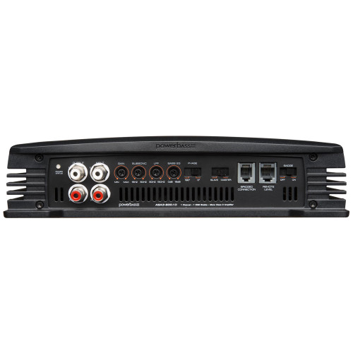 PowerBass ASA3-600.1D - 600 Watt x 1 @ 1-Ohm Amplifier