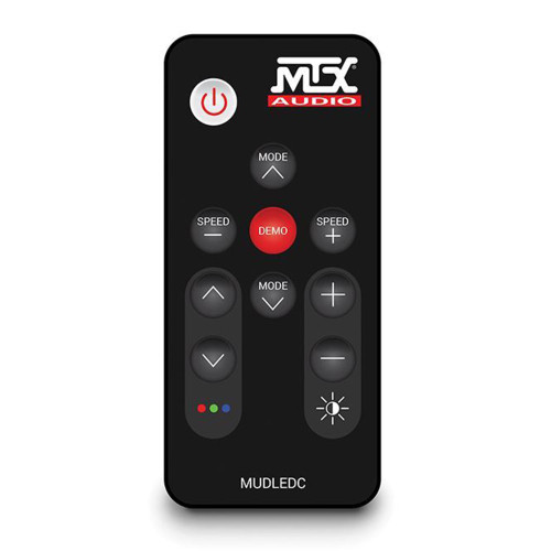 MTX Audio MUDLEDC MUD65PL LED Remote Control For Marine & Powersports