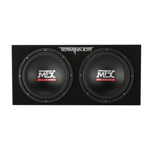 MTX Audio TNE212D Terminator Series Dual 12" 400W RMS 2-Ohm Sealed Loaded Enclosure