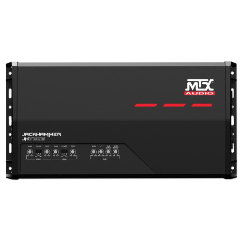 MTX Audio JH7005 Jackhammer Series 90W x 4 & 450W x 1 @ 2-Ohm Full Range Class D 5-Channel Amplifier