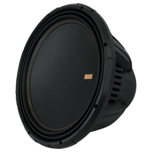 Memphis Audio MOJO1512 MOJO 7 Series 15" component subwoofer with selectable 1- or 2-ohm impedance