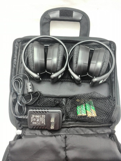 Autopro (2 Universal Wireless Mobile Video Headphones - Open Box
