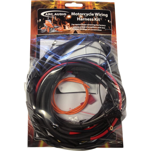 Arc Audio HD-Harness KS125.2BX2 Wiring Compatible With Harley 2014+ Street Glide & 2015+ Road Glide-Open Box - Open Box