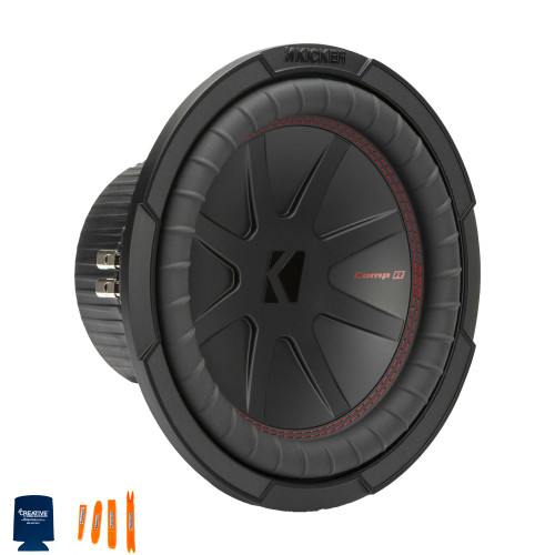 Kicker 48CWR104 CompR 10" Subwoofer, DVC, 4-ohm