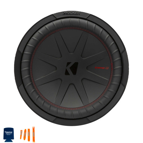 Kicker 12 Inch Comp R Woofer Includes Two 48CWR122 Virtual 2 ohm