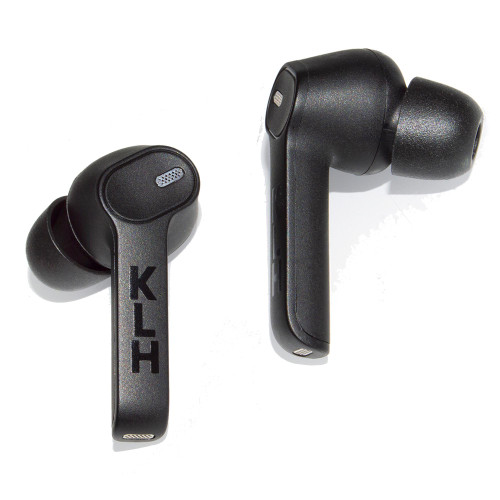 KLH Fusion True Wireless Earbuds, USB-C And Wireless Charging, Bluetooth 5.0
