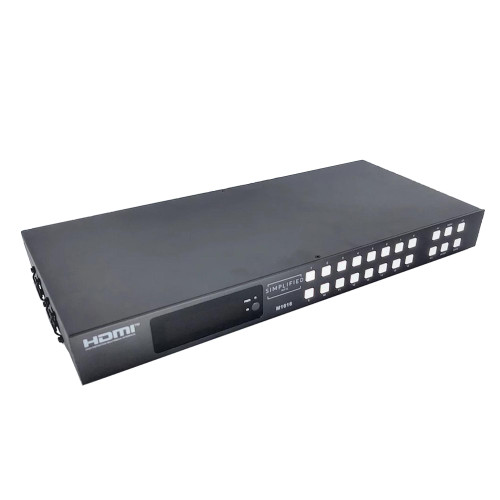 Simplified MFG M1616 16x16 HDMI 2.0b (18Gbps) 4K matrix with Scaling and ARC