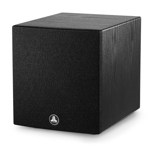 JL Audio Dominion Powered Subwoofer - 8" with Black Ash Finish