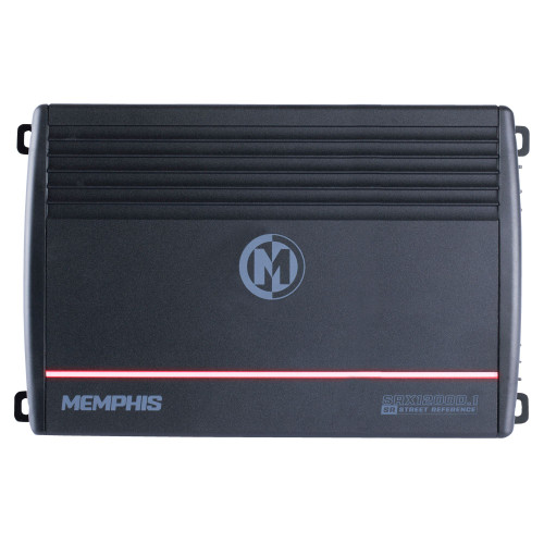 Memphis Audio SRX1200D.1 Street Reference Series Mono Subwoofer Amplifier 1200 Watts RMS x 1 at 1-Ohm - Used Acceptable