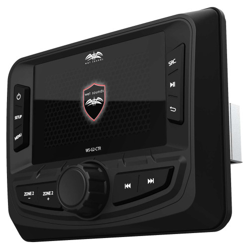 Wet Sounds WS-G2-CTR Wired Transom Remote with Full Color Display for WS-MC-20 - Open Box