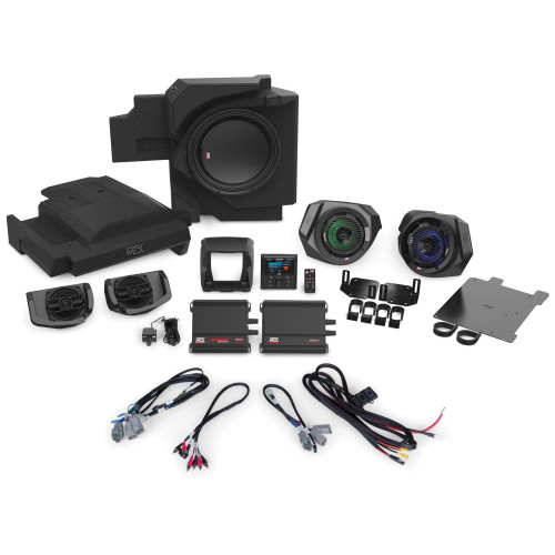 MTX Audio X3-17-THUNDER6 1000-Watt, 6-Speaker Audio System for Select Can Am Maverick X3 Vehicles