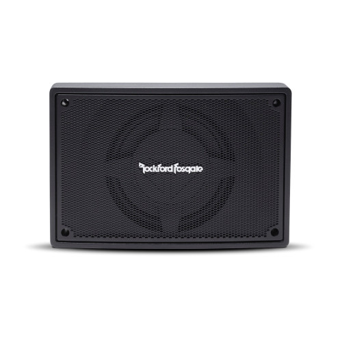 Rockford Fosgate PS-8 8” Under Seat Powered Subwoofer- 150 Watts Rms, H 3.3” X W 13.9” X D 9.4”