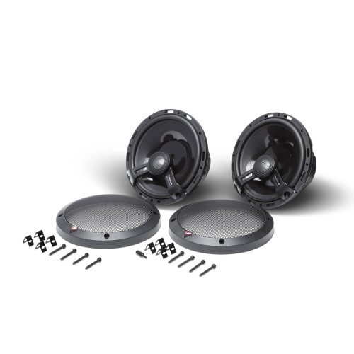 Rockford Fosgate T1650 6.5” Full Range Coaxial- 75 Watts Rms, 150 Watts Peak, Grilles Included