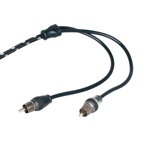 Rockford Fosgate RFIT-3 3 Ft Premium Dual Twist Signal Cable With 6 Cut Connectors