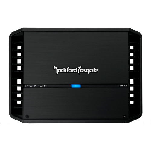 Rockford Fosgate P400X4 4 Channel Amplifier - 50x4 @ 4-Ohm, 100x4