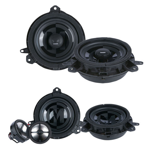 Memphis Audio Speaker Bundle: 1 Pair of PRXTY60C Seperates and 1 Pair of PRXTY60 Coaxial Direct Fit Toyota Replacement Speakers