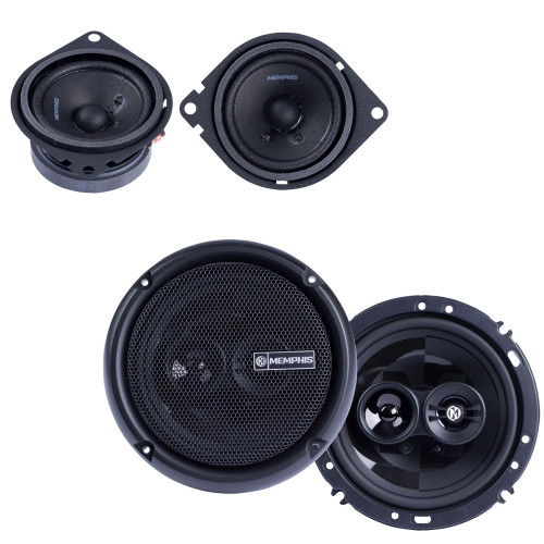 Memphis Audio 1 Pair PRX4 4