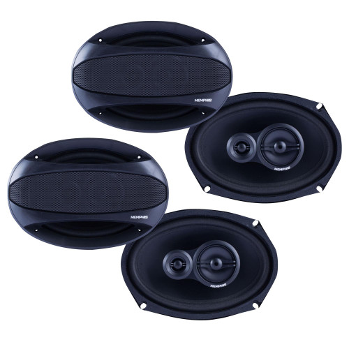 Memphis Audio 2 Pairs of SRX693 Street Reference Series 6X9" Coaxial Speakers