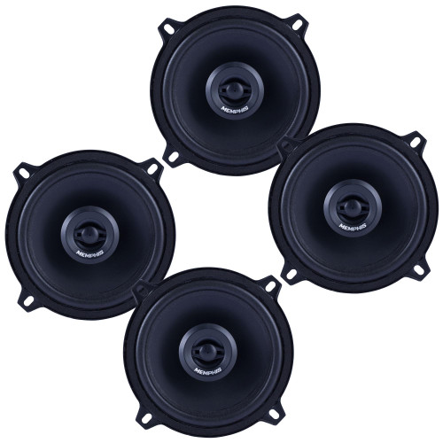 Memphis Audio 2 Pairs of SRX52 Street Reference 5.25" Coaxial Speakers