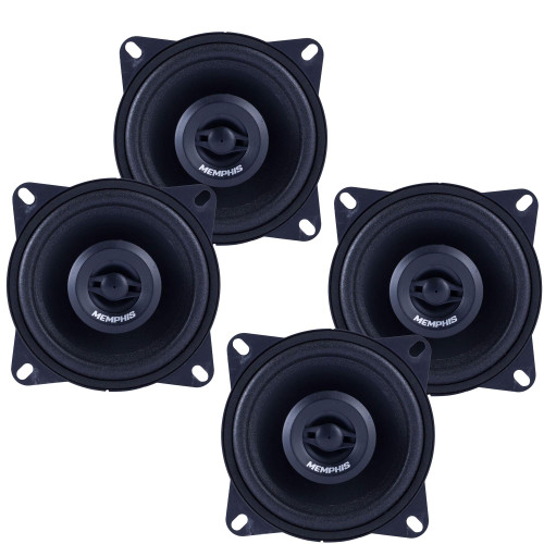 Memphis Audio 2 Pairs of SRX42 Street Reference 4" Coaxial Speakers