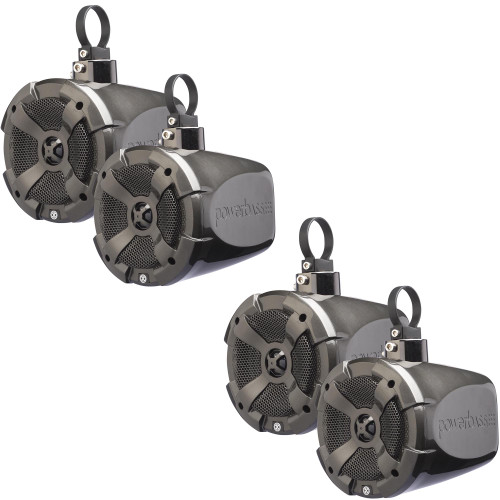 PowerBass 2 Pairs of XL-POD5SR 5.25" Short Range Pod Speaker System