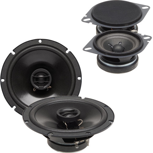 PowerBass a Pair of S-275CF 2.75" OEM Replacement with a Pair of S-6502 6.5" OEM Replacement Coaxial Speakers