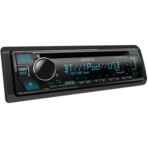 Kenwood KDC-BT378U Bluetooth single DIN CD receiver and