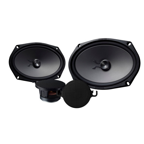 Kenwood KFC-XP6902C 6x9" Shallow Woofer & 2.75" Component Package Custom fit for select Chevrolet Dodge & Toyota