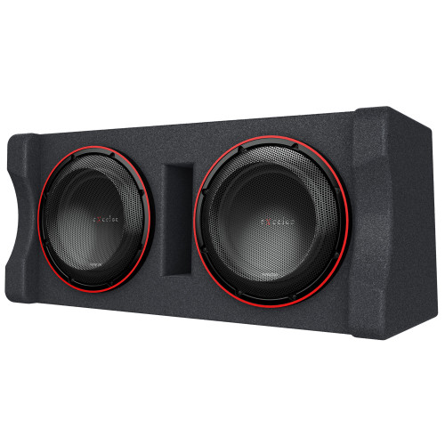 Kenwood P-XW1221DHP Dual 12" Vented Enclosure, 1000W RMS Power