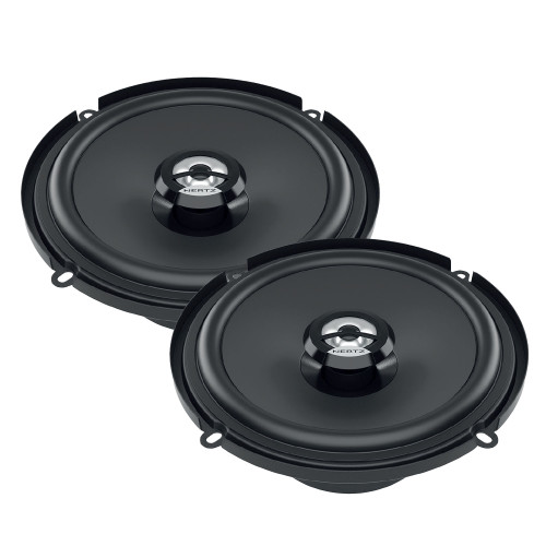 Hertz Dieci Series DCX-1603 6" Two-Way Coaxial Speakers - Pair