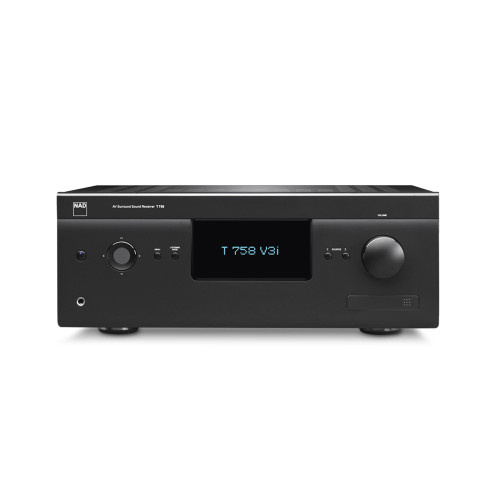 NAD T 758 V3i 7.1-channel Home Theater Receiver Compatible with BluOS, Apple AirPlay - 2 7x60W (NAD Full Disclosure Power)