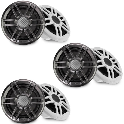 Fusion 3 Pairs XS-F77SPGW XS Series 7.7" 240-Watt Sports Marine Speakers