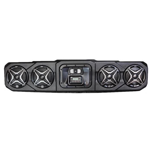 SSV Works WP3-DFO4 Can-Am Defender Bluetooth 4 Speaker Overhead Weather Proof Sound Bar - Used Acceptable