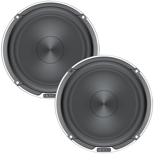 Hertz One Pair of MP-1653 Millie Pro 6.5" Mid-Bass Component Woofer