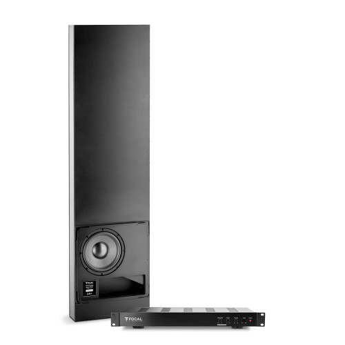 Focal 100IWSUB8 High Power Passive Bass-Reflex Subwoofer with 100 IWSUB8 Amplifier - Like New - Used, Open Box