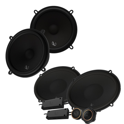 Infinity KAPPA693C 6x9" 2-Way Component Set (pair) with Infinity KAPPA503CF 5.25” Component Speakers (pair)