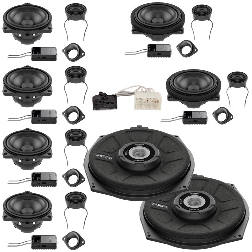 Audison Front, Center, Rear Speakers and Subwoofers Bundle Compatible With 15-21 BMW 2 Series M2 F87 HiFi Sound System
