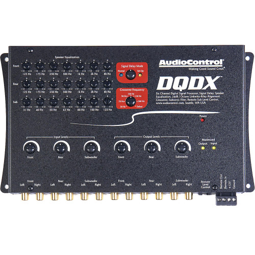 AudioControl DQDX Performance Digital Signal Processor with EQ, Crossover and Signal Delay - Used Good