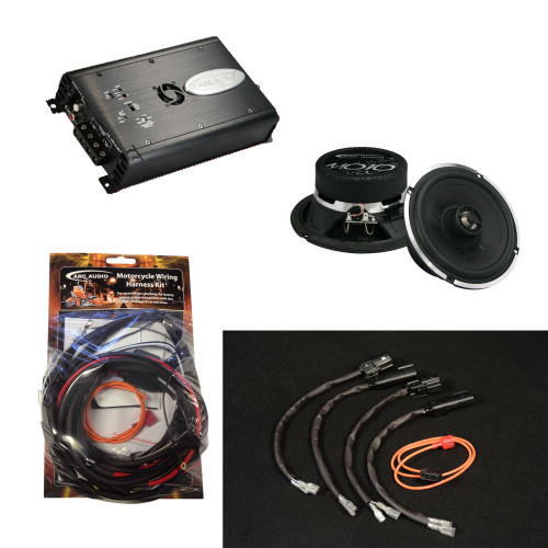 Arc Audio M.P.A.K. 8 Motorcycle plug-and-play audio kit For 2014+ Street Glide & 2015+ Road Glide - Used Very Good