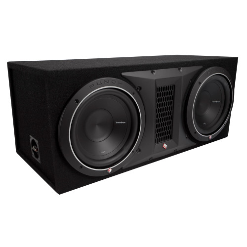 Rockford T600−2＆ウーファーP3SD4-12&ボックス 配線セット Rockford Fosgate P1-2X10 Dual 10