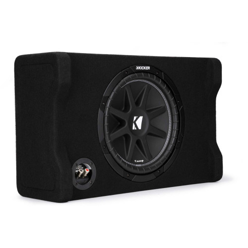 Kicker 48CDF124 Comp 12" Subwoofer in Down Firing enclosure, 4-Ohm - Open Box