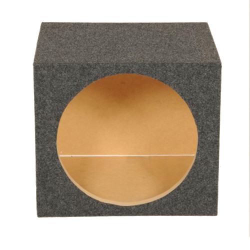 Qpower HD112 Single 12" Sealed Heavy Duty Subwoofer Box - Unloaded