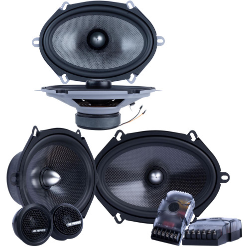 Memphis Audio 1 Pair of MCX57C 5X7" Component and 1 Pair of MS57 5X7 Convertible Set