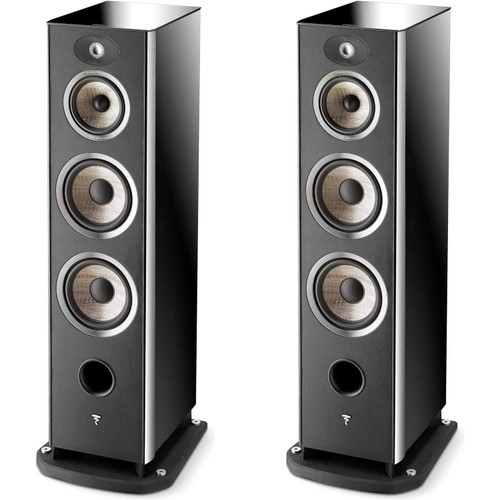 Focal Aria 948 Gloss Black, Bass Reflex, Floorstanding Tower Speaker Pair