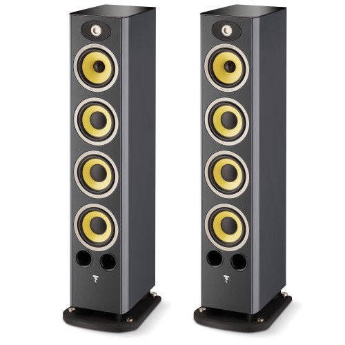 Focal Aria 936 K2 - K2 Power Floorstanding Speaker Pair, Ash Grey